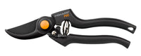 1 x RAW Customer Returns Fiskars bypass garden shears for fresh branches and twigs, non-stick coating, high-quality steel blades, length 22.5 cm, black orange, Pro, P90, 1001530 - RRP €27.55