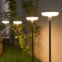 1 x RAW Customer Returns GEARLITE Solar Lights for Outdoor Garden 4 Pack, Garden Solar Lights for Outdoor with 1000 mAh Battery, YBD-002-V1 Warm White IP65 Waterproof Garden Lights for Garden Decoration - RRP €36.16