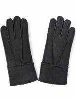 1 x Brand New YISEVEN Gloves Women Winter Shealring Lambskin Leather Gloves Women Winter Gloves Leather Lined Sheepskin Warm Suede Gloves Finger Gloves Fur Driver - RRP €27.42