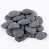 1 x RAW Customer Returns ROCKIMPACT 24 Large Stones for Painting Dark Gray Beach Pebbles Natural River Rocks with Smooth Surface for Crafts 5-8cm - RRP €21.1