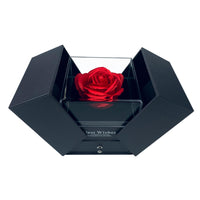 1 x RAW Customer Returns GUCHO Eternal Rose Rose Box with I Love You Necklace in 100 Languages, Gift, Women, Girlfriend, Mother s Day - RRP €21.99