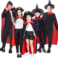 29 x Brand New YYST 90cm Halloween cape, cape for children adults, can be worn on both sides, red and black - RRP €318.71