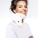 1 x RAW Customer Returns Sonew Cervical Neck Traction Device, Neck Collar Adjustable Neck Brace Soft Cervical Support for Vertebral Neck Pain - RRP €18.65