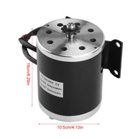 1 x RAW Customer Returns Permanent Magnet DC Motors, 500W DC 24V Reversible Electric Gear Motor High Speed Low Noise with Bracket for DIY Generator Electric Scooter E Bike Gokart - RRP €91.39