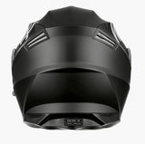 1 x RAW Customer Returns Westt flip-up helmet, motorcycle helmet, full-face helmet, men and women with reinforced chin guard, chopper, moped, scooter, modular helmet, motorcycle with ECE 22.06, black, L 59-60 cm  - RRP €100.79