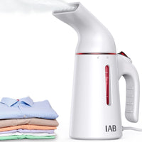 1 x RAW Customer Returns IAB Vertical Steam Iron, 20g min Portable Vertical Steam Iron, Travel and Home Steam Iron, Vertical Clothes Iron, Removes Wrinkles, Odors and Disinfects - RRP €19.15