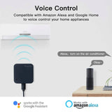 1 x RAW Customer Returns Panamalar 2PCS Smart IR Remote Control, Smart Home Automation Wireless WiFi Universal IR Control Hub Compatible with IR Devices, Voice Control by Alexa and Google Home for Apple Android - RRP €37.37