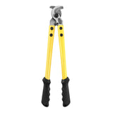 1 x RAW Customer Returns QWORK wire rope cutter forged, cable cutter, 350mm, for cutting steel wire up to 9mm, high temperature heat treatment made of stainless steel - RRP €22.45