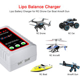 1 x RAW Customer Returns Haisito B3 Lipo Charger for 2S 3S Battery 7.4V, 11.1V , Compact Airsoft Fast Charger 100-240V for RC Quadcopter RC Drone Car Boat White - RRP €16.99