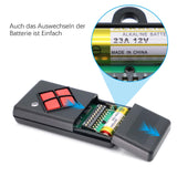 1 x RAW Customer Returns 40.685 MHz radio remote control garage door, 1 piece replacement remote control Compatible with Dicket hand transmitter MAHS40-01,MAHS40-04 remote control, 4 channel, red button, garage door opener - RRP €19.15