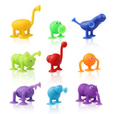 7 x Brand New Gxhong Cute Suction Cup Animals, Suction Cup Toys, Silicone Toys with Suction Cup, Cell Phone Holder, Bath Toys, Stress Toys Set, Multicolored for Stress Relief, for All Ages, 9 pcs - RRP €77.56