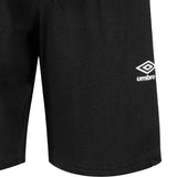 1 x RAW Customer Returns Umbro - Men s Shorts, Sports Shorts in Cotton Ideal for Boxing, Football, Running, Tennis and Gym, Sports Leisure, Cotton Bermudas, Lightweight XL, Black  - RRP €26.2