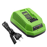 1 x RAW Customer Returns XNJTG 40V Charger Replacement for Greenworks 40V Charger G40C for Greenworks 40V series devices and batteries - RRP €36.29