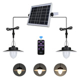 1 x RAW Customer Returns ENCOFT Solar Hanging Lamp for Outdoor Solar Lamps with Motion Sensor Garden Lights Solar Lights with Remote Control Pendant Light Waterproof Dimmable for Balcony Pavilion Garage Porch Warm Light - RRP €43.61