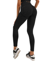 1 x RAW Customer Returns Merlvida Women s Sports Leggins High Waist Leggings Push Up Gym Pants Tummy Control Anti-Cellulite Leggings Opaque Elastic Tracksuit Tights Women s Sportswear Yoga Fitness - RRP €20.57