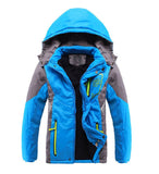 1 x RAW Customer Returns AUSOWELL Boys Down Jacket Children s Winter Jacket with Hood Thickened Jacket Windproof Hiking Jacket Outdoor Winter Autumn Spring Blue 140 - RRP €36.8