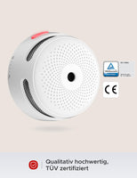 1 x RAW Customer Returns X-Sense Smart Smoke Detector XS01-M, WiFi Smoke Detector, Compatible with FS31 FS61 FS121, SBS50 Base Station and - RRP €89.99