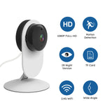 1 x RAW Customer Returns AGSHOME WiFi Indoor Smart Security Camera, HD1080p Video, Motion Detection, Two-way Audio, Plug-in, Can Work Home Alarm - RRP €39.99