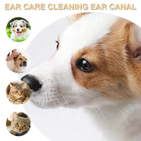 7 x Brand New Rakiuty Ear Cleaner for Dogs, Ear Cleaner, Ear Care, Ear Irrigation for Pets, with Cotton Swab, Ear Cleaner for Dogs and Cats, Ear Irrigation for Pets, for Dogs, Cats Small Animals - RRP €142.8