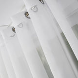 3 x Brand New Flying decorative curtains with eyelets Delicate sheer curtains for bedroom, children s room, living room, kitchen Beautiful room decoration made of voile tulle fabric 1 piece 120 x 400 cm white 110 cm x 400 cm , PTY-1 - RRP €61.2