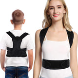 1 x RAW Customer Returns FILFEEL Posture Corrector for Children Teenagers Back and Shoulder Support Spine Support Back Extension Corrector with 2 Aluminum Support Plates S  - RRP €20.11