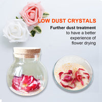 3 x RAW Customer Returns 8LBs Fonday Silica Gel Flower Drying Crystals, Fine Crystals, Color Display, Reusable - RRP €158.97