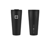 1 x RAW Customer Returns IRON FLASK Classic Tumbler 2.0 - 2 Lids Straw Flip , Vacuum Insulated Stainless Steel Water Bottle, Double Wall Thermos Travel Mug - Midnight Black, 32 oz - RRP €25.21