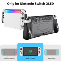 1 x RAW Customer Returns HEIYING Switch OLED Case for Nintendo Switch OLED, Dockable Case Compatible with Nintendo Switch OLED and Ergonomic TPU Grip Case for Joy-Con Controller. - RRP €19.99