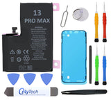 1 x RAW Customer Returns OnlyTech Premium Replacement Battery for iPhone 13 Pro Max - 4352mAh, Identical to Original, Set of 12 Professional Tools and Screen Protector Included - RRP €29.9