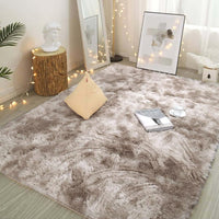 1 x RAW Customer Returns Menkala deep pile carpet khaki 180 x 200 cm modern soft fluffy shaggy carpets washable non-slip long pile fur carpet faux fur carpet for living room bedroom children s room balcony hallway - RRP €37.3