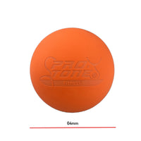 1 x RAW Customer Returns PROTONE - Lacrosse ball massage ball for trigger point massage Crossfit physiotherapy orange  - RRP €8.99