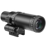 1 x RAW Customer Returns Feyachi M37 1.5X - 5X Scope Magnifier Red Dot Magnifier with Flip to Side Mount Focus Adjustment - RRP €109.99