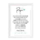 1 x Brand New Fjllrven Definition Poetry Art Print Poster Christmas Gifts Dad Gift Father s Day Gift Gifts for Dad Birthday Wall Decoration Living Room DINA A4 with Frame White - RRP €18.14