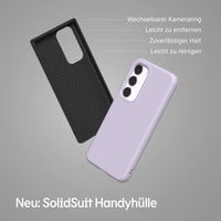 1 x RAW Customer Returns RhinoShield Case compatible with Galaxy A54 SolidSuit - Shock-absorbing slim protective case with premium finish - 3.5 meter drop protection - Purple - RRP €29.99