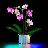 1 x RAW Customer Returns Led Light Set Compatible with Lego 10311 Icons Orchid Set No Lego model included, DIY Lighting Set Compatible with Orchid Lego Flower Adult Botanical Collection Home Decoration-Classic Version - RRP €25.0