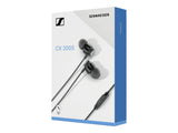 1 x RAW Customer Returns Sennheiser CX 300S In-Ear Headphones with Universal Smart Remote Black - RRP €29.95