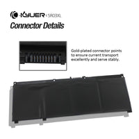 1 x RAW Customer Returns KYUER SR03XL Laptop Akku f r HP Pavilion 15-CX 17-CD 15-CB 15T-CB000 15T-CX0000 17T-CD000 17T-CD100 SR03052XL-PL HSTNN-DB8Q HSTNN-IB8L L08934-2B1 L08934-1B1 L08934-2C1 TPN-Q194 TPN-C133 TPN-C134 - RRP €35.57