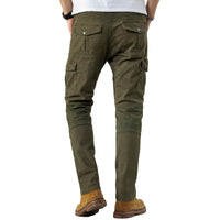 1 x RAW Customer Returns CTBQiTom Morradhose Men s Motorcycle Jeans Pants Biker Jeans Armored Protective Pants with CE Armor,Military Green,34W 30L - RRP €69.99