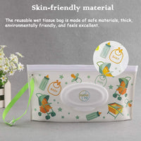 7 x Brand New SUNSK Wet Wipes Containers Wet Wipes Box Reusable Wet Wipes Bags 4 Pieces - RRP €159.6