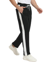 1 x RAW Customer Returns JustSun jogging pants men s training pants sports pants men s long cotton leisure pants men s joggers zipper pockets black L - RRP €33.26