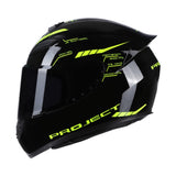 1 x RAW Customer Returns VISLONE Motorcycle Helmet, Full Face Helmet, Available in Four Seasons L  - RRP €64.91