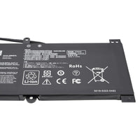 1 x RAW Customer Returns Laptop battery C41N1731 for Asus ROG Strix Scar II GL504GM-ES182T GL504GW-DS74 GL504GV GL704GM GL704GM GL704GW Hero Strix II GL504GM 15.4V 4335mAh 66Wh - RRP €46.38