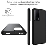 15 x Brand New Lemxiee Cover for Redmi K60 POCO F5 Pro Case 1 Pieces Film for Redmi K60 POCO F5 Pro Tempered Glass, Anti-Slip Shockproof Matte Flexible Soft Case in Premium Silicone Cover - Black - RRP €146.1