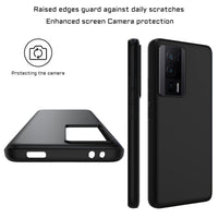 13 x Brand New Lemxiee Cases for Xiaomi Poco F5 Pro mobile phone case 1 piece protective film for Xiaomi Poco F5 Pro tempered glass, soft silicone phone case anti-scratch ultra thin - black - RRP €141.18