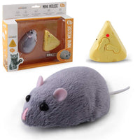 1 x RAW Customer Returns Stecto Remote Control Rat Toy for Domestic Cats, Electronic Games with Batteries, Ideal for Cats to Play Real Rodents, Plush Game. - RRP €30.0