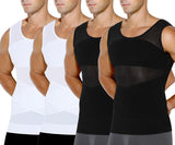 1 x RAW Customer Returns Casey Kevin Shapewear Undershirt Men, Tummy Control Undershirt Men, Compression Underwear Tank Top Men, Compression Shirt Men Body Shaper - RRP €50.41