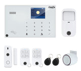 1 x RAW Customer Returns DadVu Soul Technology Home Alarm DV-1A3G V3, Model 2022, 4G Telephone Dialer, 99 wireless zones and 3 wires, White - RRP €134.16