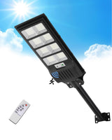 1 x RAW Customer Returns Sararoom 400W Solar Street Light for Outdoors 720 LED Solar Lamps with Motion Sensor IP65 Waterproof Solar Path Light Outdoor, 6500K Street Lamp Security Light with Remote Control for Garden - RRP €73.61