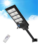 1 x RAW Customer Returns Sararoom 400W Solar Street Light for Outdoors 720 LED Solar Lamps with Motion Sensor IP65 Waterproof Solar Path Light Outdoor, 6500K Street Lamp Security Light with Remote Control for Garden - RRP €73.61