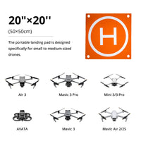 1 x RAW Customer Returns PGYTECH Drone Landing Pad Pro V2 Landing Pad foldable for DJI Mini 3 Pro Mavic 3 DJI Air 2S DJI FPV Mavic Mini 2 Mavic Mini Mavic Air 2 Mavic 2 - RRP €19.15